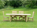 Garden Furniture - Refectory Table & Chairs