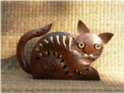 Ginger Cat Candle Lantern