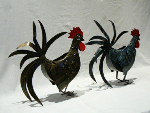 Garden Candle Lanterns - Cockerel
