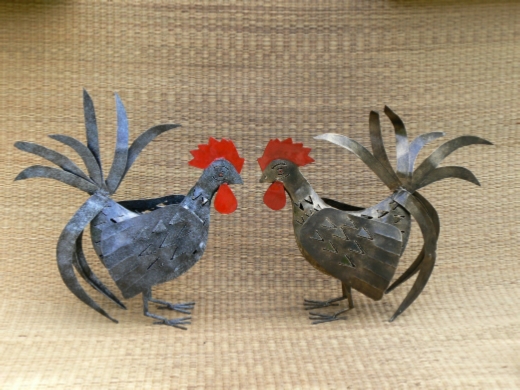 Garden Candle Lanterns - Cockerel