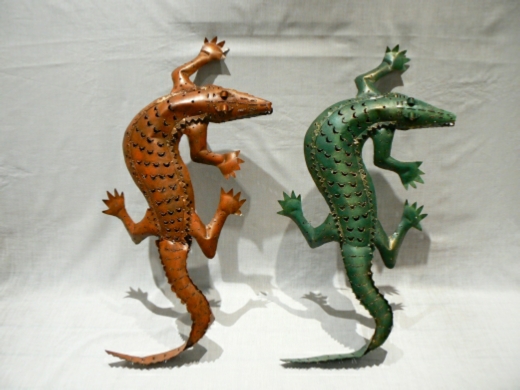Garden Candle Lanterns - Crocodile