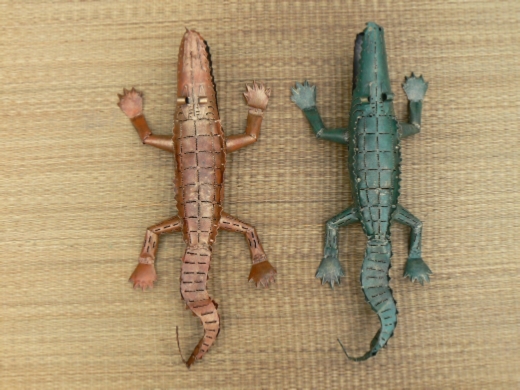 Garden Candle Lanterns - Crocodile