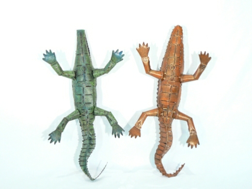 Garden Candle Lanterns - Crocodile
