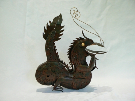 Garden Candle Lanterns - Large Dragon