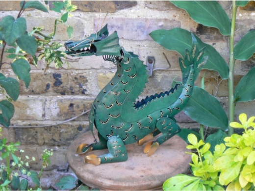 Garden Candle Lanterns - Small Dragon
