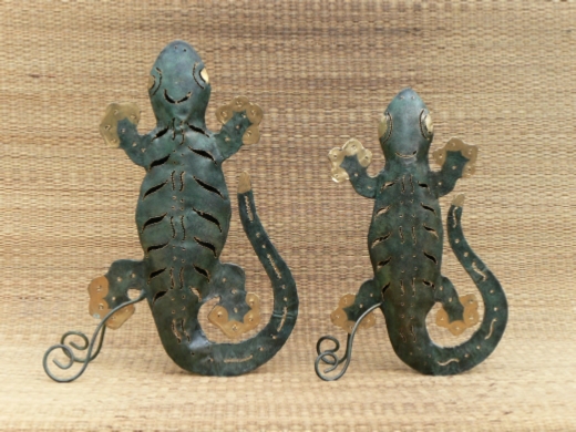Garden Candle Lanterns - Gecko