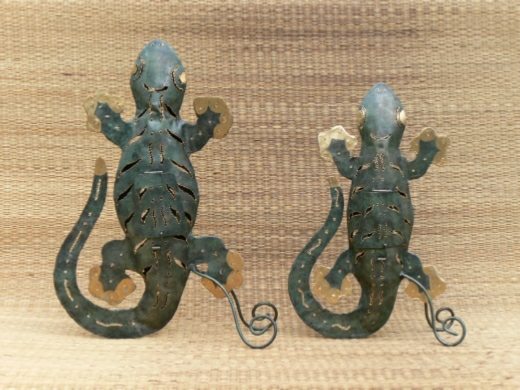 Garden Candle Lanterns - Gecko