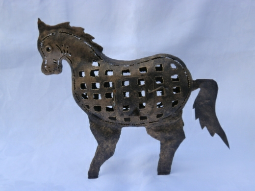 Garden Candle Lanterns - Horse