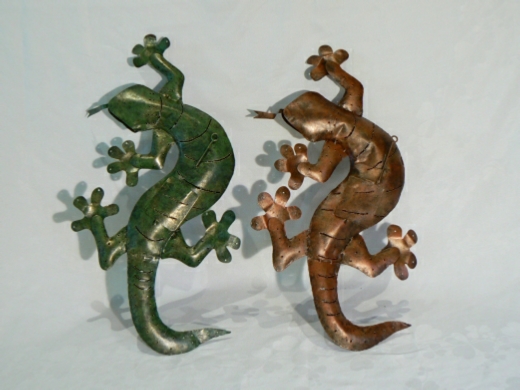 Garden Candle Lanterns - Lizard