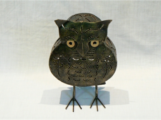 Garden Candle Lanterns - Owl