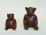 Wooden Teddy Bear Doorstops