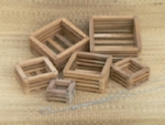 Wooden Hanging Baskets - Teak Orchid Baskets