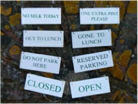 From No milk today to Reserve parking