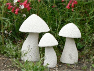 Limestone Toadstools, bending